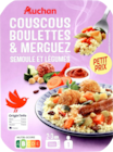 COUSCOUS BOULETTES & MERGUEZ AUCHAN - AUCHAN dans le catalogue Auchan Supermarché