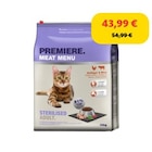 PREMIERE Meat Menu Croquettes pour chat stérilisé 10 kg - PREM - Maxi Zoo PREMIERE Meat Menu Croquettes pour chat stérilisé 10 kg - PREM à 43,99 € dans le catalogue Maxi Zoo