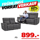 Gustav 3-Sitzer oder 2-Sitzer Sofa Angebote von Seats and Sofas bei Seats and Sofas Duisburg für 899,00 €