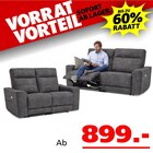 Aktuelles Gustav 3-Sitzer oder 2-Sitzer Sofa Angebot bei Seats and Sofas in Recklinghausen ab 899,00 €