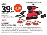 Promo Ponceuse multifonction 4-en-1 / 160 W à 39,99 € dans le catalogue E.Leclerc à Montataire