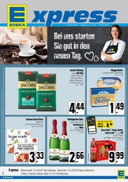 Aktueller E xpress Supermärkte Prospekt für Seewiesen: Bei uns starten Sie gut in den neuen Tag. mit 4} Seiten, 13.05.2024 - 18.05.2024