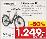 Aktuelles E-Bike Amber 28" Angebot bei Netto Marken-Discount in Dortmund ab 1.249,00 €