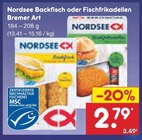 Aktuelles Backfisch oder Fischfrikadellen Bremer Art Angebot bei Netto Marken-Discount in Osnabrück ab 2,79 €