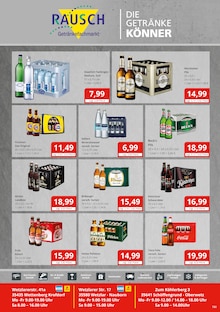 Warsteiner im aktuellen Getränkefachmarkt Rausch Prospekt (Wetzlar) Warsteiner im Getränkefachmarkt Rausch Prospekt "DIE GETRÄNKEKÖNNER" mit 2 Seiten (Wetzlar)