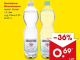 Gerolsteiner von  im aktuellen Netto Marken-Discount Prospekt für 0,69 €