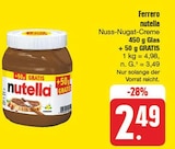 nutella bei nah und gut im Hahnbach Prospekt für 2,49 €