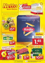 Netto Marken-Discount Prospekt für Burg: Aktuelle Angebote, 46 Seiten, 23.01.2023 - 28.01.2023