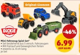 Mini-Fahrzeug-Spiel-Set von Dickie Toys im aktuellen Penny Prospekt für 6,99 €