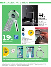 Offre Pommeau De Douche dans le catalogue E.Leclerc du moment à la page 54