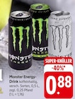 Aktuelles Monster Energy-Drink Angebot bei EDEKA in Bruchsal ab 0,88 €