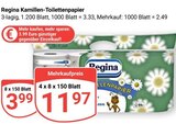 Aktuelle Toilettenpapier Angebote bei GLOBUS in Duisburg Aktuelles Kamillen-Toilettenpapier Angebot bei GLOBUS in Duisburg ab 3,99 €