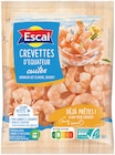 Queues de crevettes d'équateur ASC cuites décortiquées surgelées - Escal en promo à 5,93 € chez Intermarché Super Queues de crevettes d'équateur ASC cuites décortiquées surgelées - Escal dans le catalogue Intermarché Super