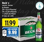 EDEKA - Bier Angebot im Prospekt Bier bei EDEKA im Prospekt "" für 9,99 €