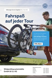 Aktueller Volkswagen Prospekt mit Fahrradträger, "Neuer Frühling, neuer Grip", Seite 1