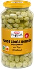 Aktuelle Gemüse Angebote bei REWE in Recklinghausen Aktuelles JUNGE GROßE BOHNEN WEIßE KERNE Angebot bei REWE in Recklinghausen ab 1,69 €