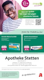 mea - meine apotheke Prospekt für Weinstadt mit 4 Seiten mea - meine apotheke Prospekt für Weinstadt: "Unsere Juni-Angebote", 4 Seiten, 01.06.2026 - 30.06.2026
