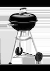 Barbecue charbon compact Kettle 47 cm à Carrefour dans Cargèse Barbecue charbon compact Kettle 47 cm à Carrefour dans Cargèse