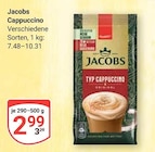Aktuelle Jacobs Angebote bei GLOBUS in Wiesbaden Aktuelles Cappuccino Angebot bei GLOBUS in Wiesbaden ab 2,99 €
