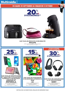 Promo Dyson dans le catalogue Carrefour du moment à la page 64