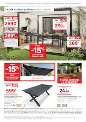 Promos Pergola dans le catalogue "LE FESTIVAL DES PROJETS" de Leroy Merlin Pergola en promo dans le catalogue Leroy Merlin à la page 4
