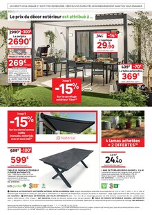Promotion Carrelage Terrasse dans le prospectus LEROY MERLIN, valable du 01/04/2026 au 28/04/2026 Promo Carrelage Terrasse dans le catalogue LEROY MERLIN du moment à la page 4
