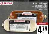 Käse Lauchsuppe oder Chili con Carne Angebote von Rasting bei EDEKA Remscheid für 4,79 €