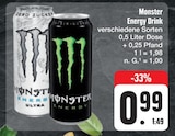 Aktuelles Energy Drink Angebot bei E center in Schweinfurt ab 0,99 €