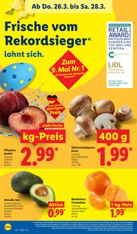 Champignons im Lidl Prospekt "LIDL LOHNT SICH" mit 75 Seiten (Dresden)