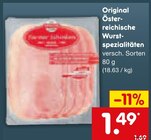 Original Österreichische Wurstspezialitäten Angebote bei Netto Marken-Discount Singen für 1,49 €