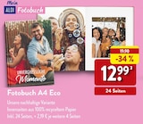 Fotobuch A4 Eco von ALDI für 12,99 € bei ALDI Nord im Angebot Fotobuch A4 Eco von ALDI im aktuellen ALDI Nord Prospekt