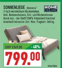 Sonnenliege Valencia im Angebot bei Marktkauf in Gelsenkirchen Sonnenliege Valencia Angebote von Home Deluxe bei Marktkauf Gelsenkirchen für 799,00 €