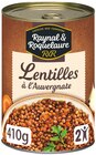 Lentilles à l'Auvergnate - RAYNAL ET ROQUELAURE dans le catalogue Colruyt