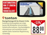 Navigationsgerät Go Classic 5 Lite im Angebot bei Marktkauf in Heilbronn Navigationsgerät Go Classic 5 Lite Angebote von tomtom bei Marktkauf Heilbronn für 88,00 €