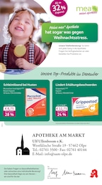 Aktueller mea - meine apotheke Prospekt, "Unsere Dezember-Angebote", mit Angeboten der Woche, gültig von 01.12.2025 bis 01.12.2025