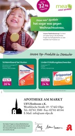 Aktueller mea - meine apotheke Apotheken Prospekt in Olpe und Umgebung, "Unsere Dezember-Angebote" mit 4 Seiten, 01.12.2025 - 31.12.2025