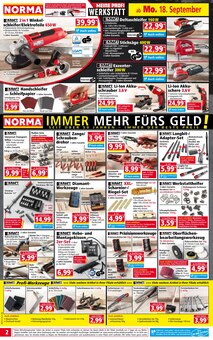 Aktueller Norma Rheinstetten Prospekt Norma Prospekt Rheinstetten "Mehr fürs Geld" mit 16 Seiten