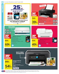 Offre Cartouche Imprimante dans le catalogue Carrefour du moment à la page 36