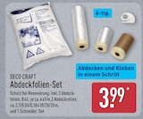 Abdeckfolien-Set Angebote von DECO CRAFT bei ALDI Nord Solingen für 3,99 €