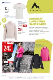 Prix et réduction Pantalon Femme dans le prospectus Intersport en cours Offre Pantalon Femme dans le catalogue Intersport du moment à la page 12