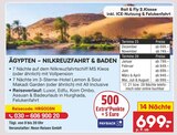 Ägypten - Nilkreuzfahrt & Baden im Angebot bei Netto Marken-Discount in Gotha Ägypten - Nilkreuzfahrt & Baden Angebote bei Netto Marken-Discount Gotha für 699,00 €