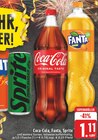 Coca-Cola oder Fanta oder Sprite Angebote von Coca-Cola bei EDEKA Kaarst für 1,11 €