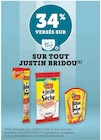 Promo 34% versés sur la carte u sur tout justin bridou à  dans le catalogue U Express à Cléder