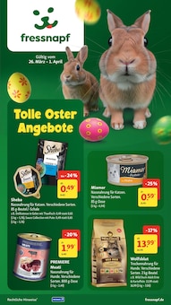 Katzenfutter im Fressnapf Prospekt "Tolle Oster-Angebote" mit 24 Seiten (Nürnberg)