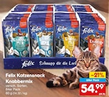 Katzensnack Knabbermix Angebote von felix bei Netto Marken-Discount Dessau-Roßlau für 54,99 €