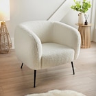 Fauteuil sherpa en promo chez B&M Vitry-sur-Seine à 139,95 €