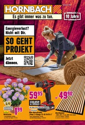 Aktueller Hornbach Prospekt mit Gartenpflanzen, "Energieverlust? Nicht mit Dir.", Seite 1