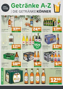 Bier im Getränke A-Z Prospekt "DIE GETRÄNKEKÖNNER" mit 4 Seiten (Eberswalde)