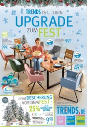 Trends Prospekt für Solingen mit 16 Seiten Trends Prospekt für Solingen: "TRENDS IST… DEIN UPGRADE ZUM FEST", 16 Seiten, 26.11.2022 - 17.12.2022