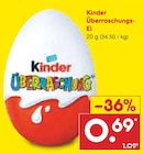 Überraschungs-Ei Angebote von Kinder bei Netto Marken-Discount Rostock für 0,69 €